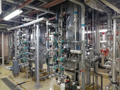 能登工厂的生产用水设施 能登工厂的生产用水设施